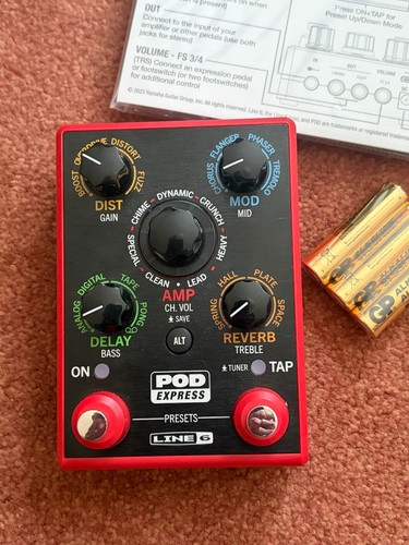 Line pod express guitar - pod,