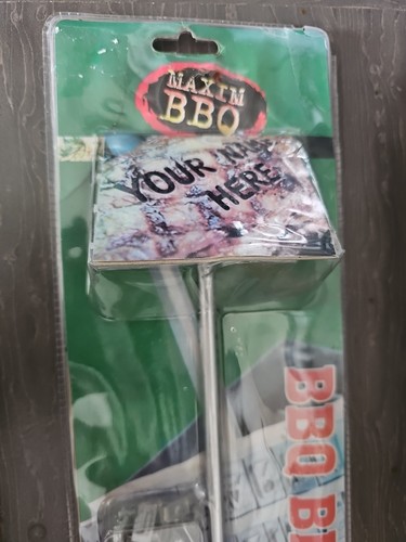 Bbq name branding iron - bbq, with