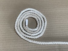 6mm Stovax White Fire Rope High Temperature Seal Fibreglass Stove Glass