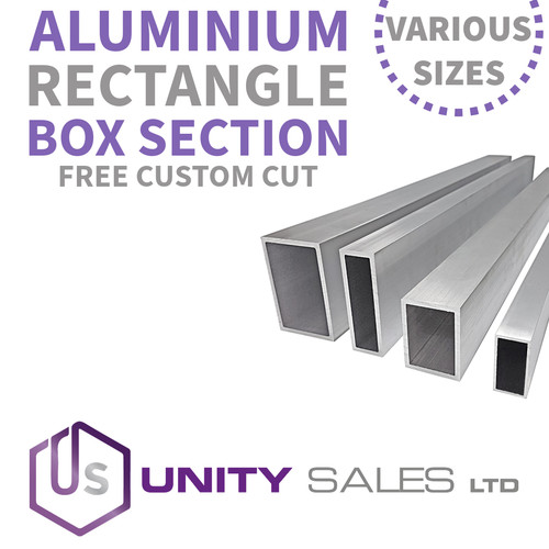 Aluminium rectangle box - aluminium,