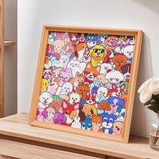 Color Your Own Jigsaw Puzzles