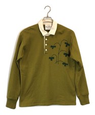 Rowing Blazers Embroidered rugby shirt Size: M Khaki Men