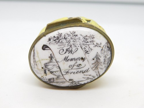 George iii bilston enamel - iii, 'the