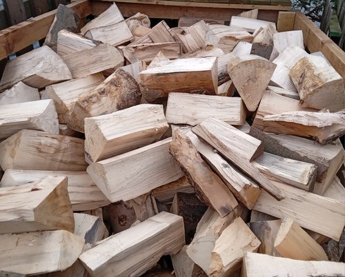 Trailer hardwood logs - trailer,