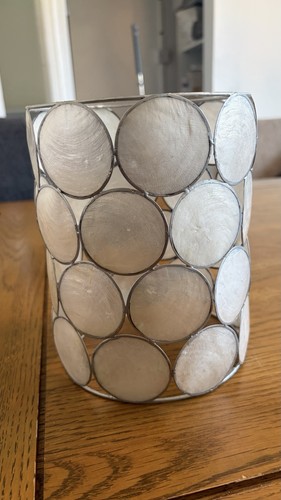 Capiz lampshade mother - capiz, of