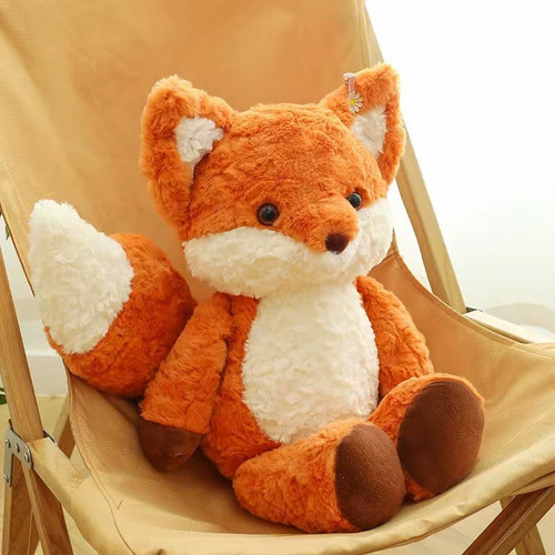 Fox doll sleeping pillow - sleeping,