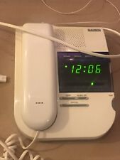 Vintage 1980s DIALATRON Designer Trac 1S Telephone Radio Alarm Clock