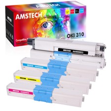 LOT Toner Compatible for Oki C310dn C330 C510 C531dn MC562w MC361 MC362 Printer