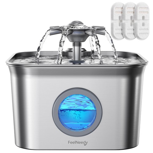 Cat water fountain - water, for