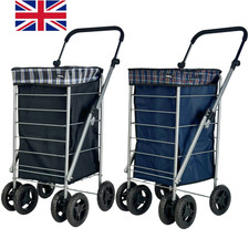 6 Wheel Shopping Trolley Large