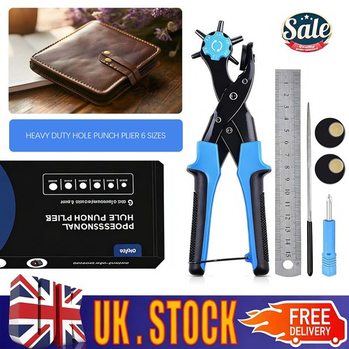 Revolving leather hole - leather,