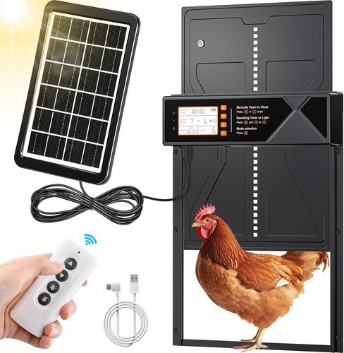 Automatic chicken coop door - automatic,