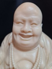 Large Laughing Buddha Cream
