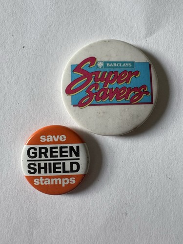 Vintage button pin badges - vintage,