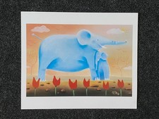 Mackenzie Thorpe - It's Only A Butterfly - Rare Unsigned Print - Classic Image 