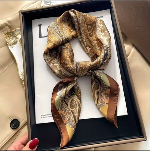 Women scarf silk - women's, print