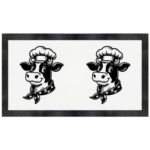 Cow chef pet - 'cow,