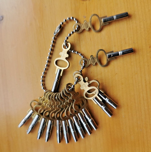 Set pocket watch - 14, winding