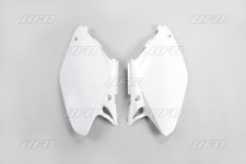 Honda CR 125 (05-07) White Number Holder Sides*