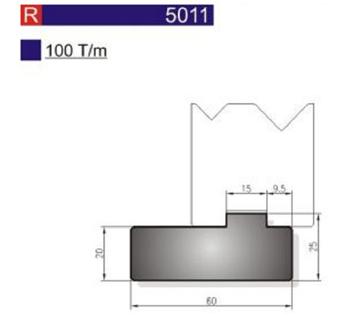 Press brake tooling - brake, new