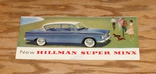 Original 1962 1963 hillman - -,