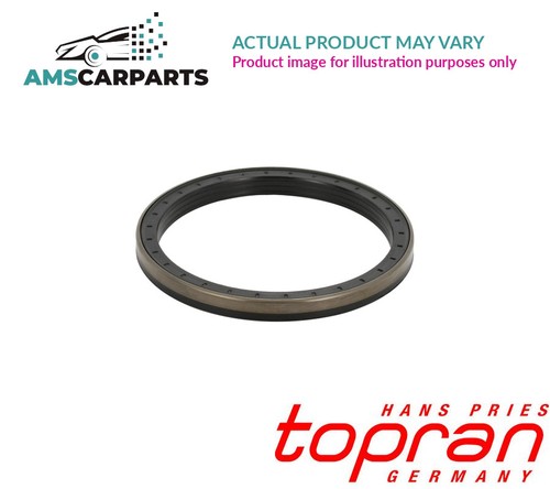 Wheel hub seal - gasket, rear