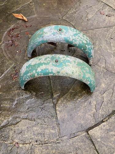 Vintage trailer mudguards boat - trailer,