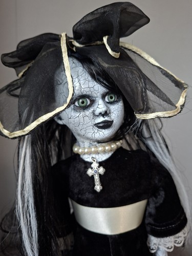 Ooak horror doll gothic creepy - ooak,