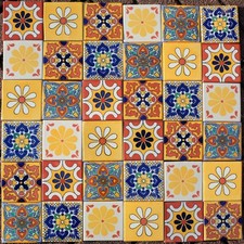 MEXICAN TILES YELLOW SUNNY