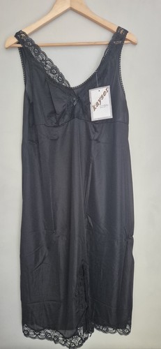 Pretty black silky satin feel - black,