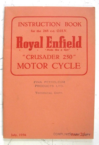 Royal enfield crusader - enfield, 250