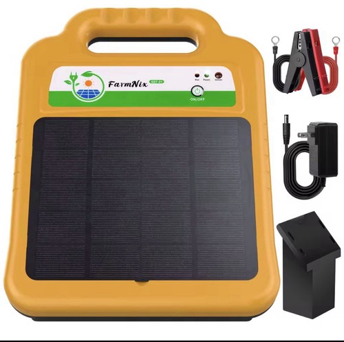 Electric fence energiser - electric, solar