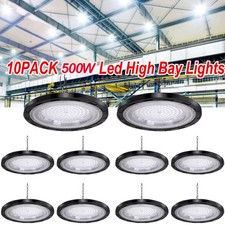 10x 500W UFO LED High Bay