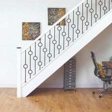 Black Iron Circle Stair