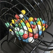 Vintage bingo cage 