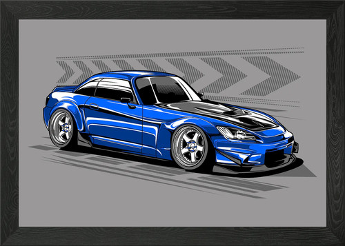 S2000 framed wall art - framed,