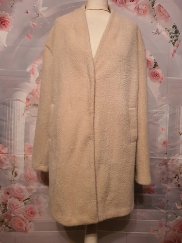 Paul costelloe cream soft coat - cream,
