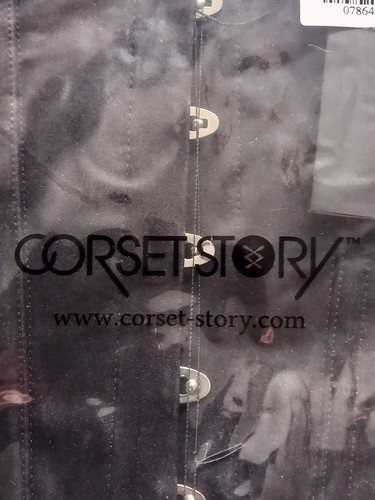 Corset story black underbust - corset,