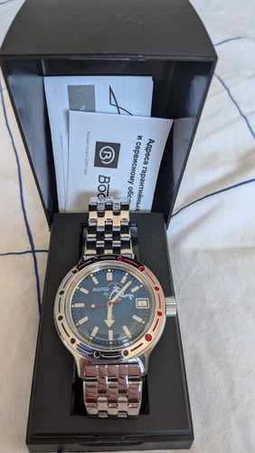 Vostok amphibia 420059 scuba - |,