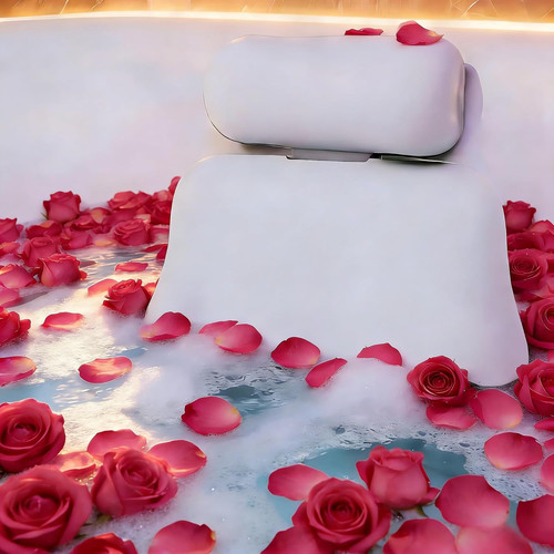 Silicone bath pillows for tub - silicone,