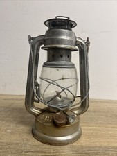 Vintage Oil Kerosene, Lantern Metal Base, Original, Rusty Storm Lamp