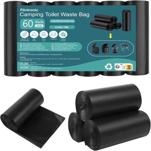 Flintronic camping toilet - camping,