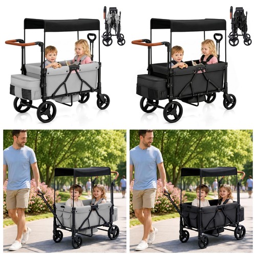 Spacious stroller wagon for - wagon,