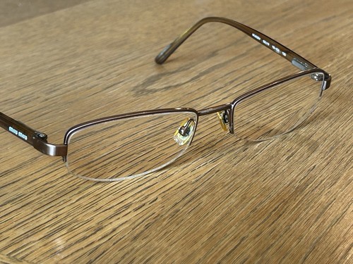 Miu 63bv eyeglasses gold - miu,