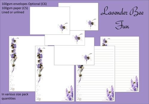 Lavender bee fun a5 - 'lavender,