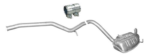 Muffler exhaust for - for, mercedes