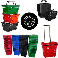 Plastic Shopping Basket with