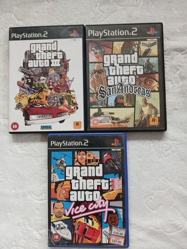 Playstation ps2 gta - 2, bundle