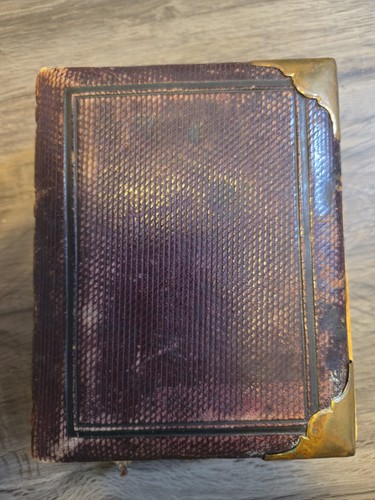 Antique photo album - photo, w/