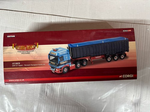 Corgi daf tipper tennant - daf, cf